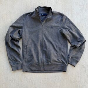 Fred Perry Track Jacket Men Size Small Zip Up Performance Stretch